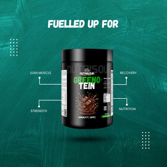 Greeno Tein – Natural Protein for Muscle Growth, Lean Muscle & Recovery