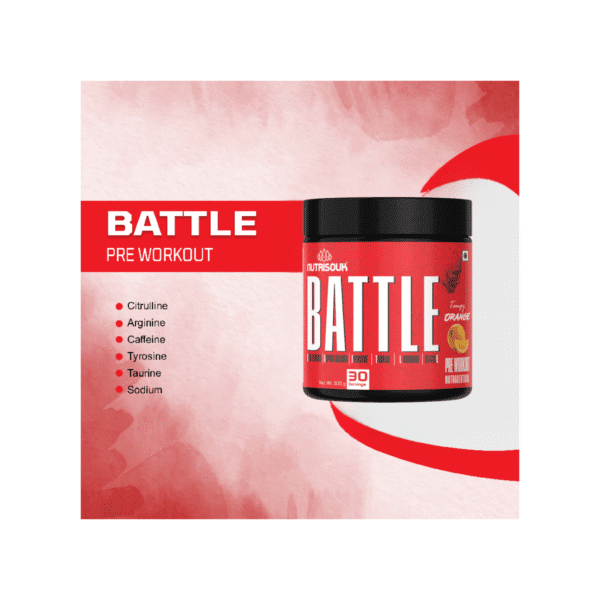BATTLE Pre-workout, 225 g