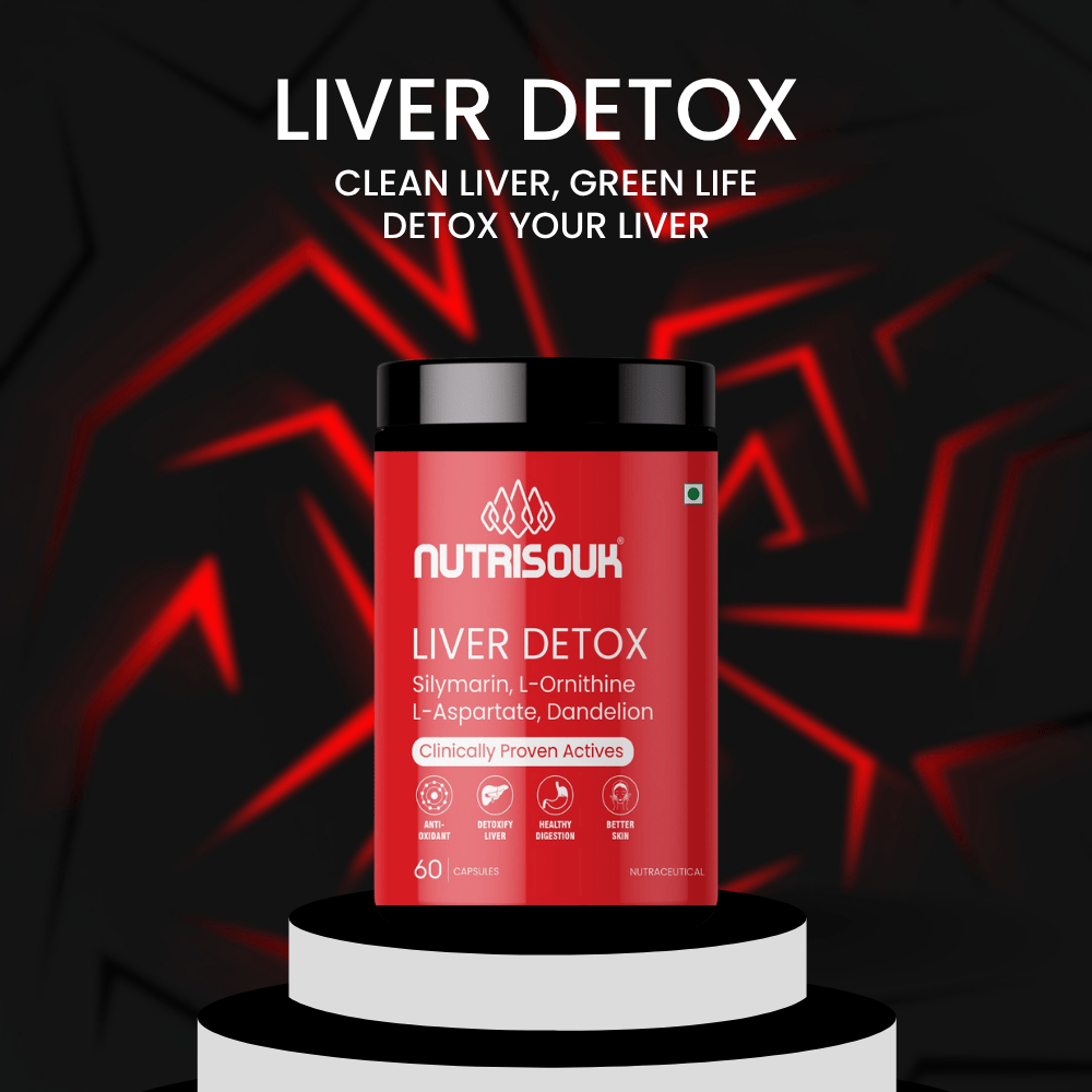 Liver Detox, 60 Tablets | Supports Liver Health, Skin Health, Act as Antioxidant