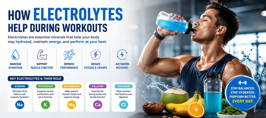 How Electrolytes Help During Workouts
