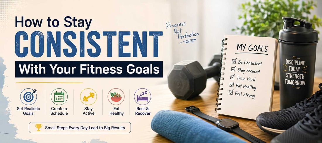 How to Stay Consistent With Your Fitness Goals