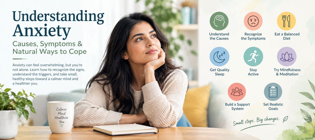 Understanding Anxiety: Causes, Symptoms, and Natural Ways to Manage It
