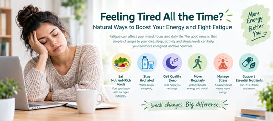 Feeling Tired All the Time? Natural Ways to Boost Your Energy and Fight Fatigue