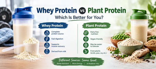 Whey Protein vs Plant Protein: Which One Is Better for You?