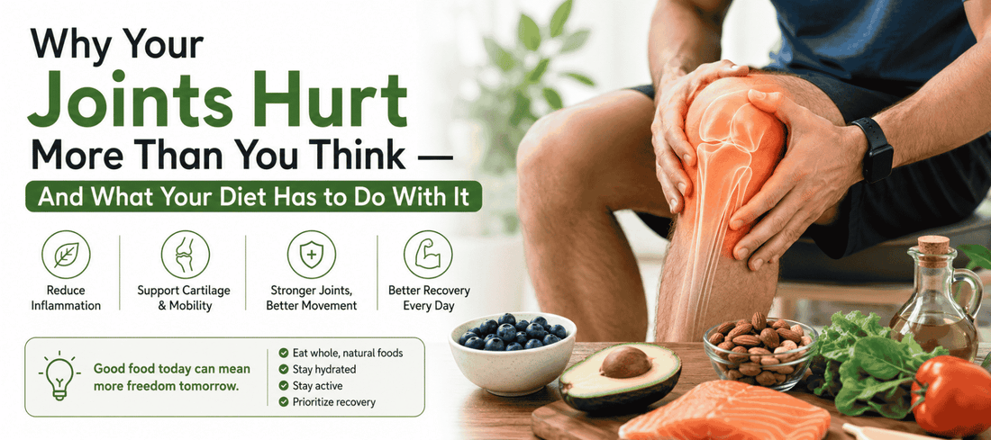 Why Your Joints Hurt More Than You Think — And What Your Diet Has to Do With It