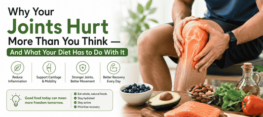 Why Your Joints Hurt More Than You Think — And What Your Diet Has to Do With It