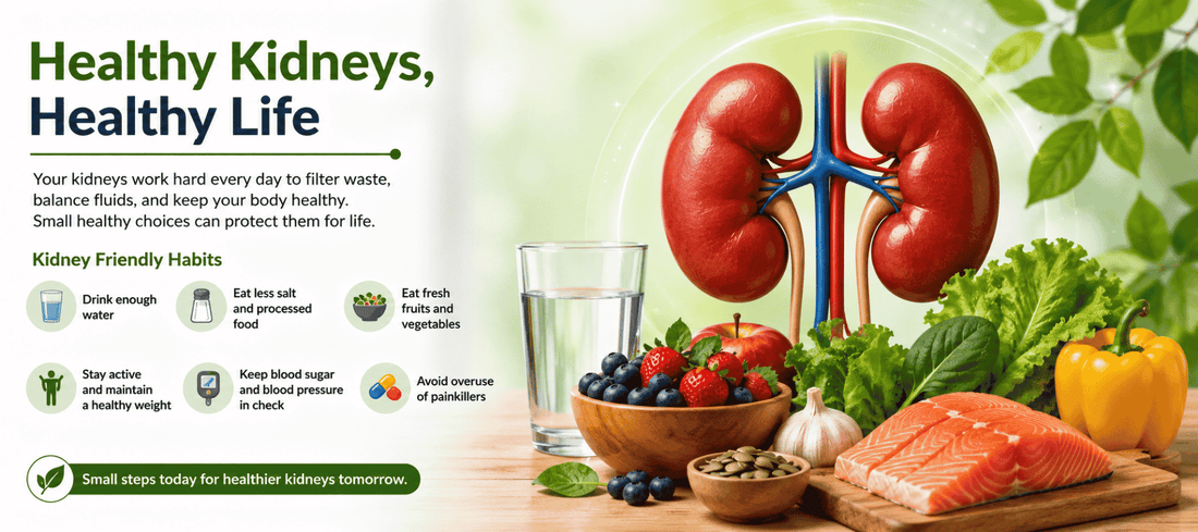 Healthy Kidneys, Healthy Life: Simple Habits That Make a Big Difference
