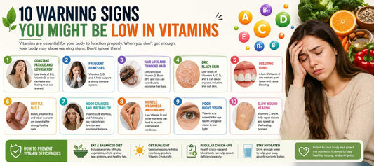 10 Warning Signs You Might Be Low in Vitamins