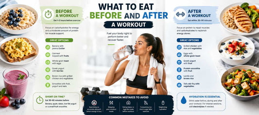 What to Eat Before and After a Workout