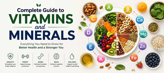 Complete Guide to Vitamins and Minerals: Everything You Need to Know