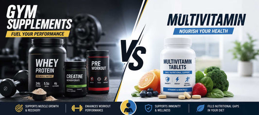 Gym Supplements vs. Multivitamins: What Does Your Body Really Need?