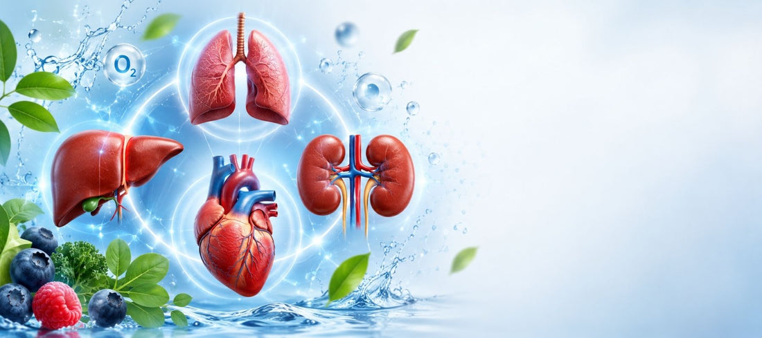 The Four Pillars of Wellness: Supporting Liver, Kidney, Heart, and Lung Health Naturally