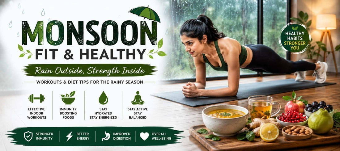 Monsoon Fitness Guide: Smart Workouts and Nutrition Tips for the Rainy Season
