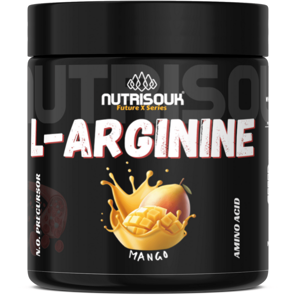 L-Arginine Powder, Pre-workout | Nitric Oxide Booster, Improves Blood Circulation