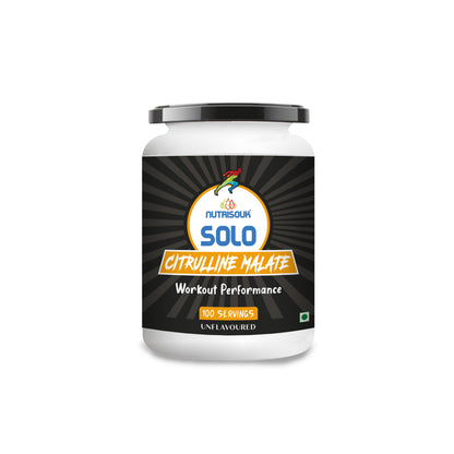 Citrulline Malate, Muscle Growth, Powerful Pre-Workout, NO Booster (Unflavoured)