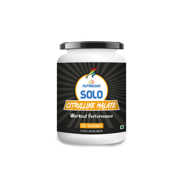 Citrulline Malate, Muscle Growth, Powerful Pre-Workout, NO Booster (Unflavoured)