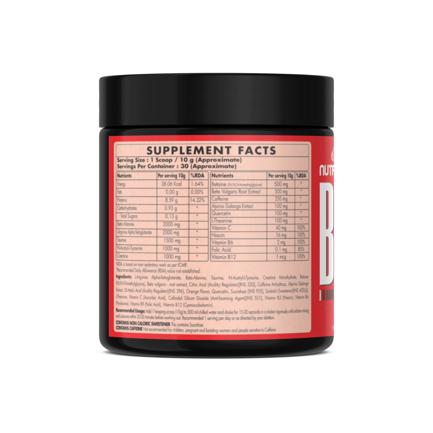 BATTLE Pre-workout, 225 g