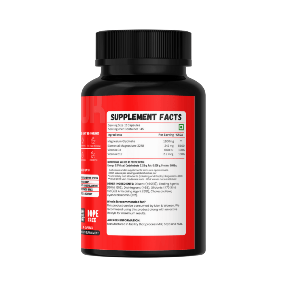 Maglo Max – Magnesium &amp; Mineral Complex | Muscle, Bone &amp; Energy Support