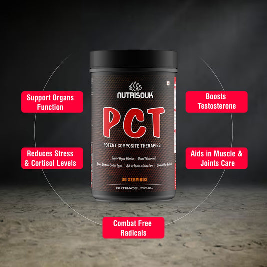 PCT (Potent Composite Therapies) Multi-stack compositions for Overall Health, 30 Pouches