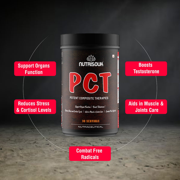 PCT (Potent Composite Therapies) Multi-stack compositions for Overall Health, 30 Pouches