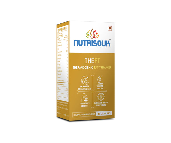 THEFT (Thermogenic Fat Trimmer) Supports Fat Metabolism, Weight Management, 60 Capsules