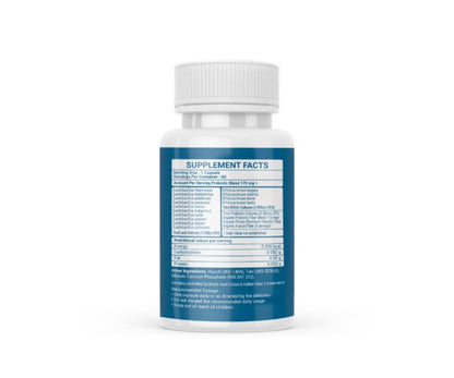 Pre - Probiotics 15 Billion CFUs, 60 Capsules | Immune Gut Health, Multi-Strains, Targeted Release