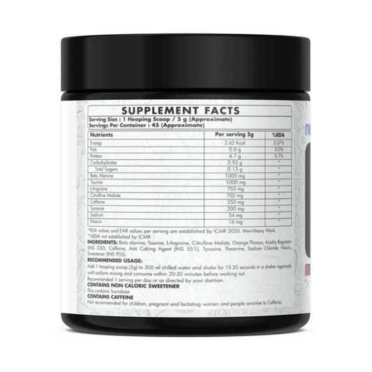 Cactus Pre-workout, 225 g - 45 Servings