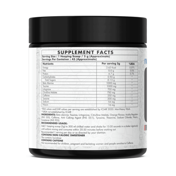 Cactus Pre-workout, 225 g - 45 Servings