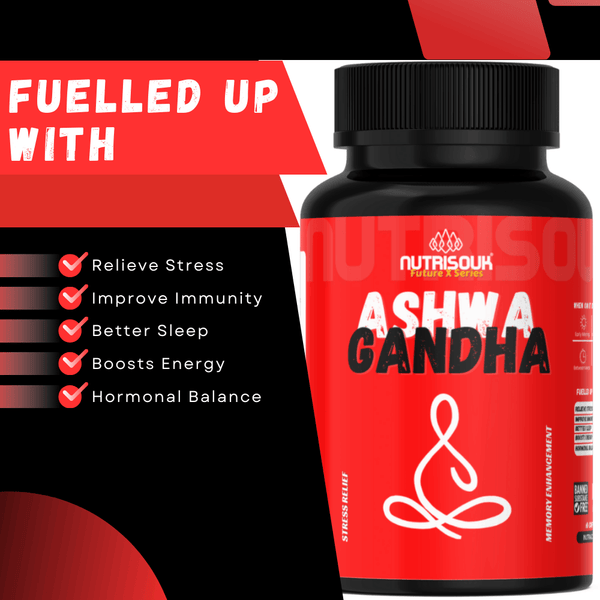Ashwagandha Stress Management • Strength • Mental Balance Dietary Supplement