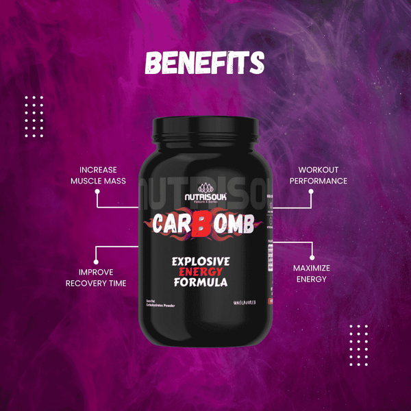 Carb-Bomb – High-Calorie Energy & Mass Gainer | Muscle Growth, Strength & Recovery