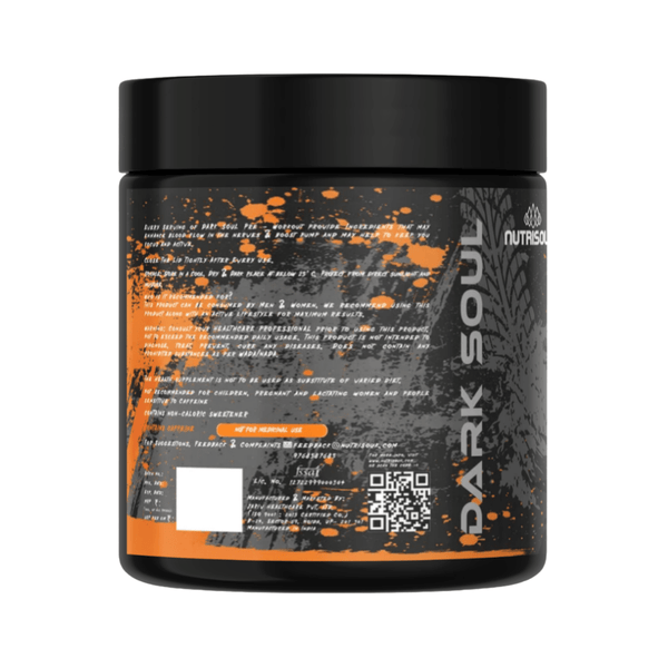 Dark Soul Pre-Workout – Energy, Focus & Extreme Performance (225g)