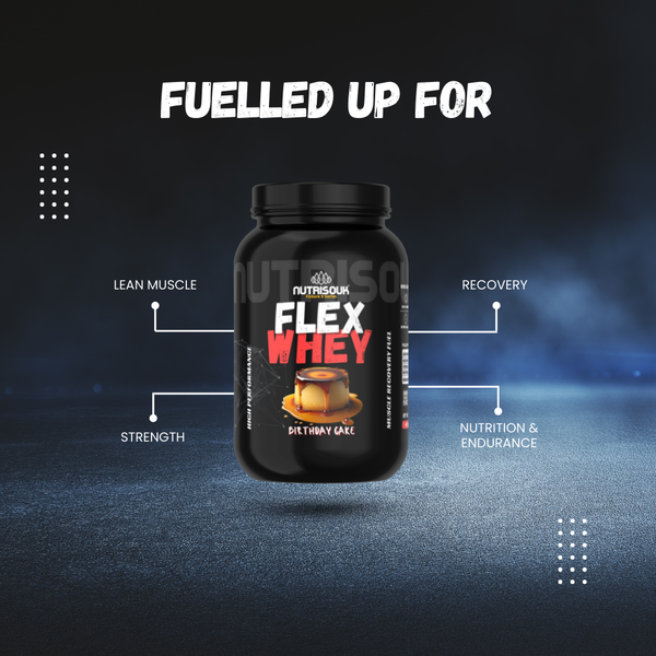 Flex Whey – Muscle Recovery & Lean Muscle Growth | Whey Protein Powder
