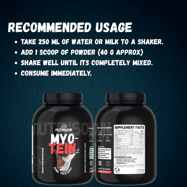 Myo-Tein (Whey Protein Powder | 2 Kg)