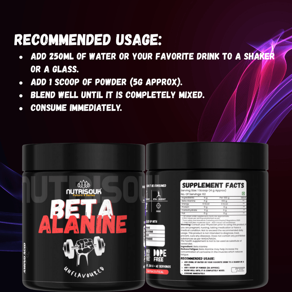 Beta-Alanine 250 gm