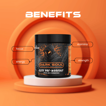 Dark Soul Pre-Workout – Energy, Focus & Extreme Performance (225g)