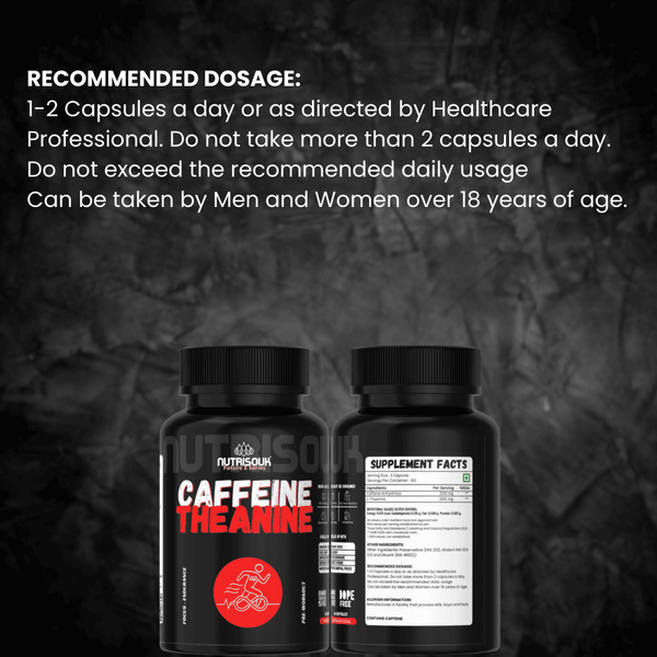 Caffeine Theanine – Energy, Focus & Mental Alertness