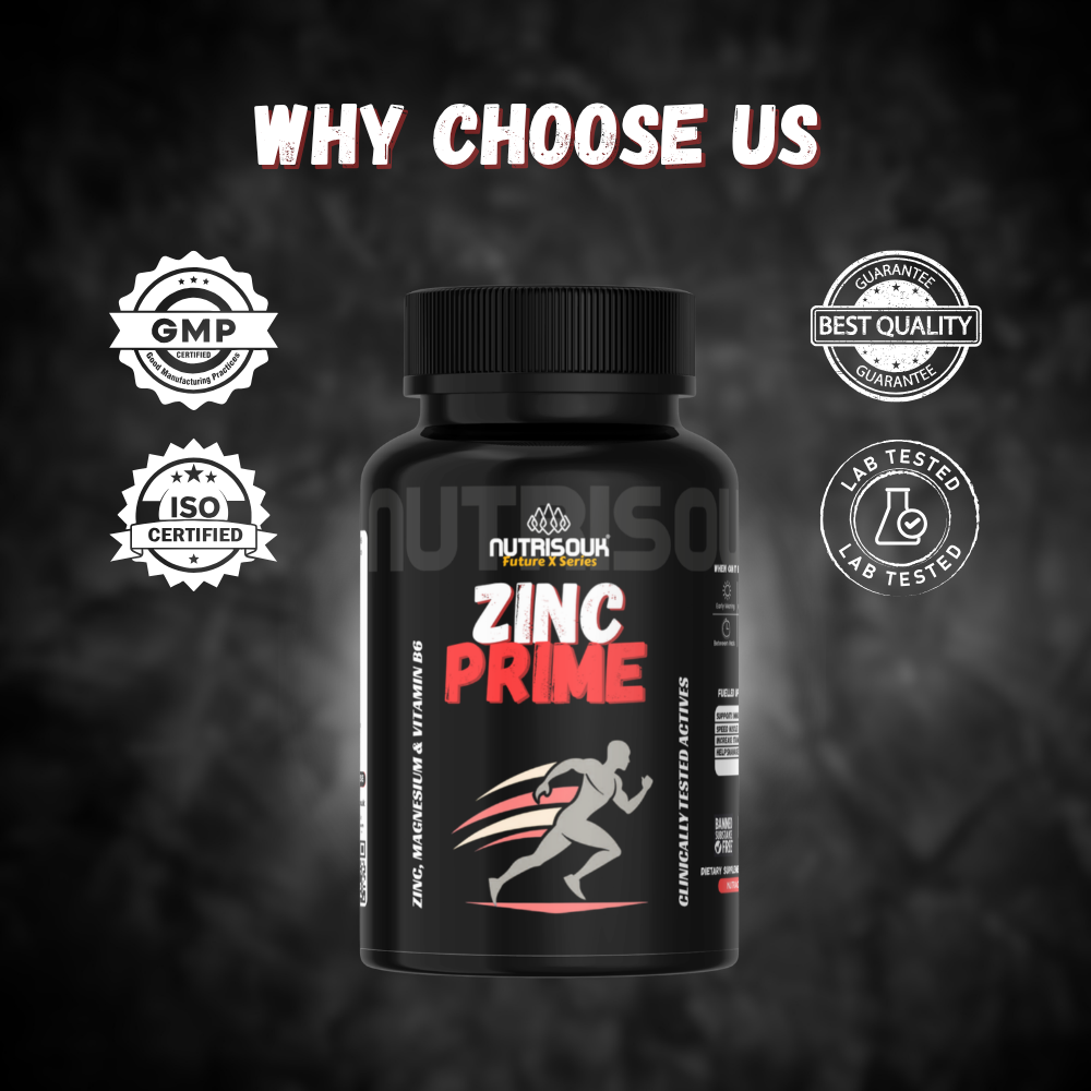 Zinc Prime – Daily Zinc Supplement