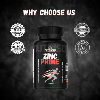 Zinc Prime – Daily Zinc Supplement