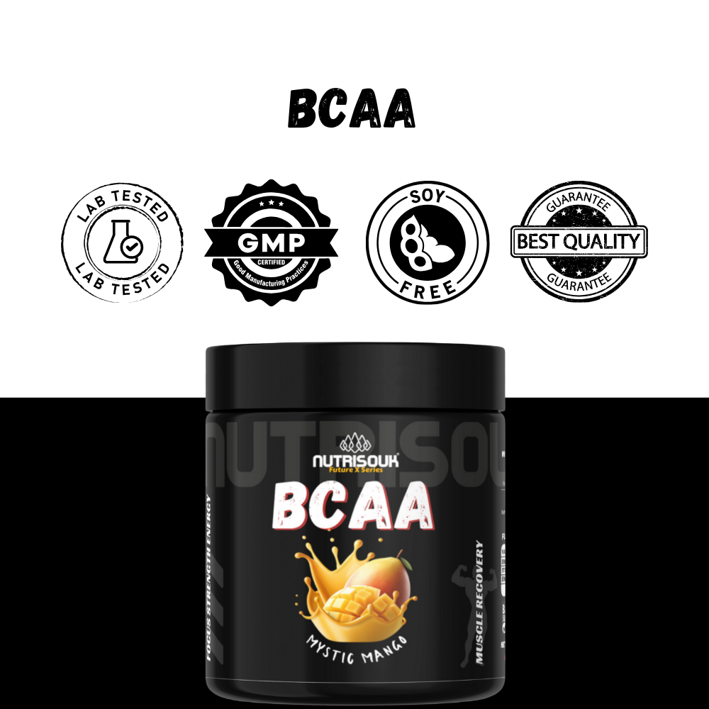 BCAA Powder 2:1:1, Branched Chain Amino Acids, BCAAs, 30 Servings, 210 g
