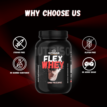 Flex Whey – Muscle Recovery & Lean Muscle Growth | Whey Protein Powder