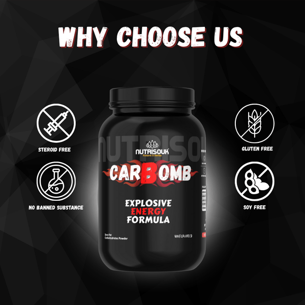 Carb-Bomb – High-Calorie Energy & Mass Gainer | Muscle Growth, Strength & Recovery