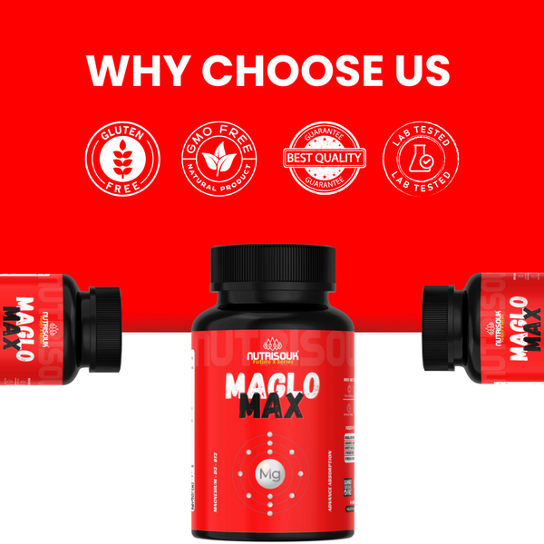 Maglo Max – Magnesium & Mineral Complex | Muscle, Bone & Energy Support