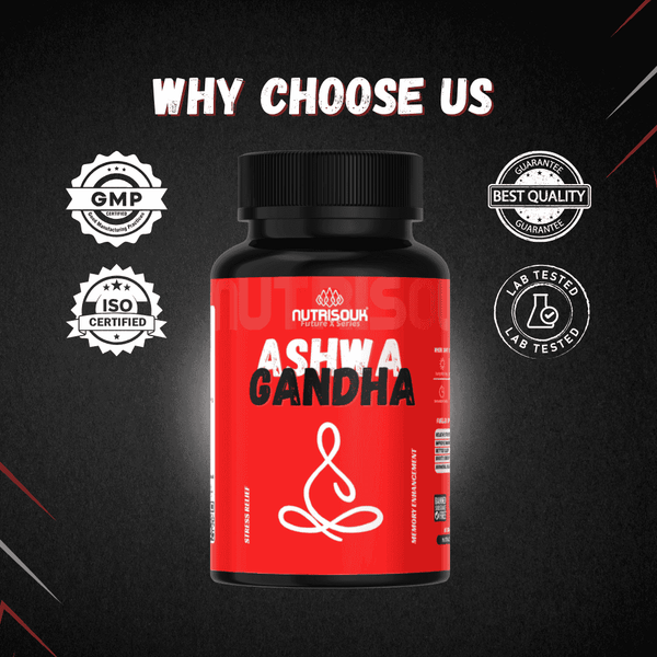 Ashwagandha Stress Management • Strength • Mental Balance Dietary Supplement