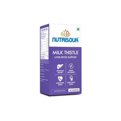 Milk Thistle (80% Silymarin) 500mg, 60 Capsules | Supports Liver Health, Antioxidant