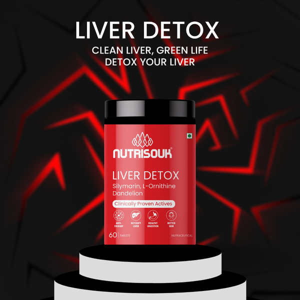 Liver Detox, 60 Tablets | Supports Liver Health, Skin Health, Act as Antioxidant